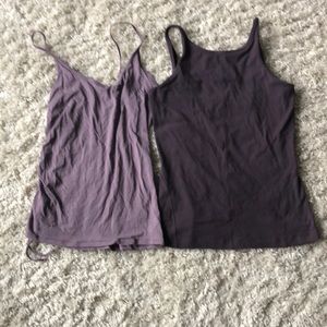 Lululemon tank tops, size 8, great condition